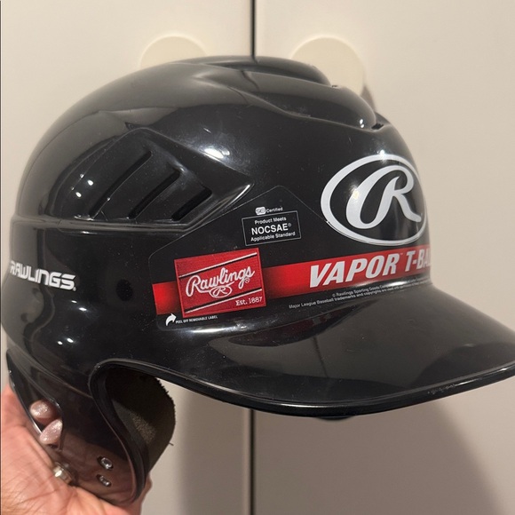 Rawlings Other - Rawlings Black Vapor T-Ball Helmet